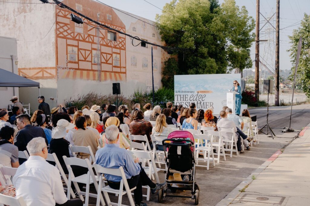 Edge of Summer festival moments 2025 - an arts audience in rapture